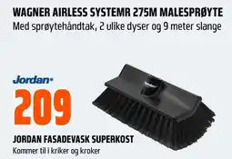Coop Obs Jordan Wagner airless systemr 275m malesprøyte tilbud
