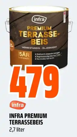 Coop Obs Infra premium terrassebeis tilbud