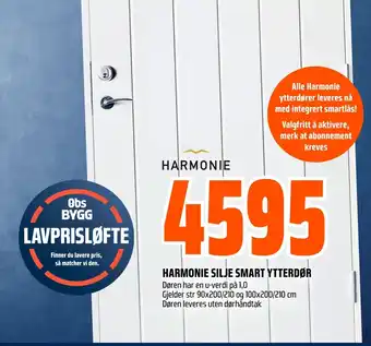 Harmonie silje smart ytterdør