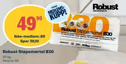 Coop Obs Robust Støpemørtel B30 tilbud