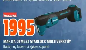Makita dtm53z starlock multiverktøy