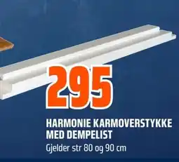 Coop Obs Harmonie karmoverstykke med dempelist tilbud