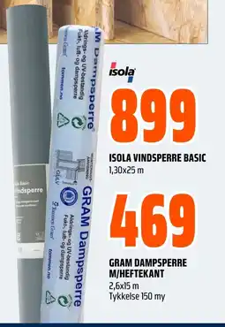Coop Obs Isola Vindsperre Basic tilbud
