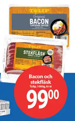 MaxiMat Svinesund Tulip bacon och stekfläsk tilbud