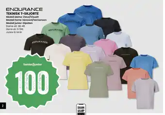 Endurance teknisk t-skjorte