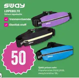 Sport Outlet Sway løpebelte tilbud