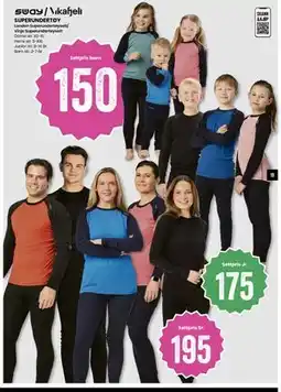 Sport Outlet SUPERUNDERTØY tilbud