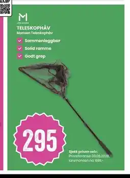 Sport Outlet TELESKOPHÅV tilbud