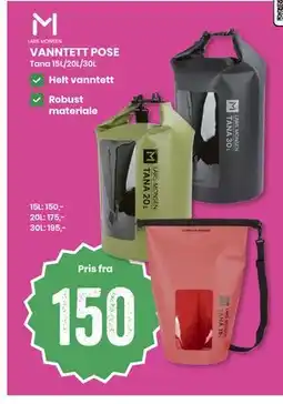 Sport Outlet VANNTETT POSE tilbud