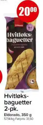 Spar Hvitløksbaguetter 2-pk tilbud
