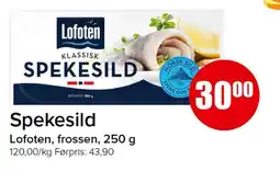 Spar Spekesild tilbud