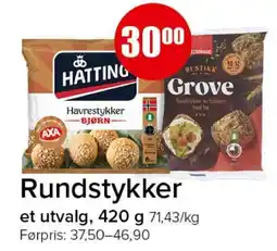 Spar RUNDSTYKKER tilbud