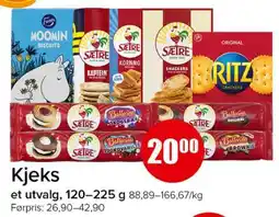 Spar Kjeks tilbud