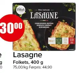 Spar LASAGNE tilbud