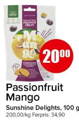 Spar Passionfruit Mango tilbud