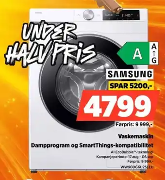 Samsung Vaskemaskin