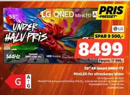 POWER LG 55" 4K Smart QNED-TV tilbud