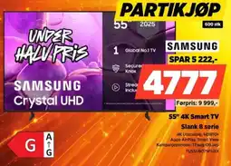 POWER Samsung Crystal UHD tilbud