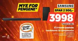 POWER Samsung 3.1.2-kanals lydplanke tilbud