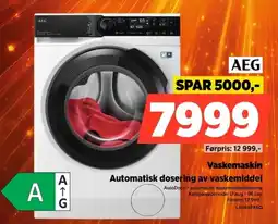 POWER AEG Vaskemaskin tilbud