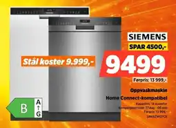 POWER Siemens oppvaskmaskin tilbud