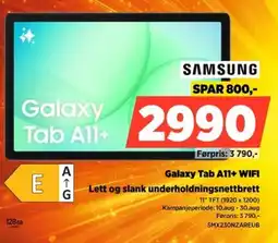 POWER Samsung Galaxy Tab A11+ WiFi tilbud