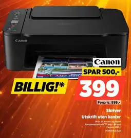 POWER Canon Skriver tilbud