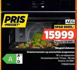 POWER AEG integrert stekteovn tilbud