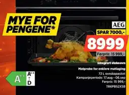 POWER AEG integrert stekteovn tilbud