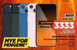 POWER RePOWER iPhone 13 128 GB tilbud