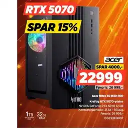 POWER Acer Nitro 30 N30-100 tilbud