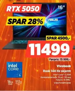 POWER Asus Vivobook tilbud