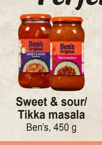 Joker Sweet & sour/ Tikka masala tilbud