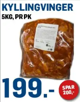 Price Lagerbutikk Kyllingvinger tilbud