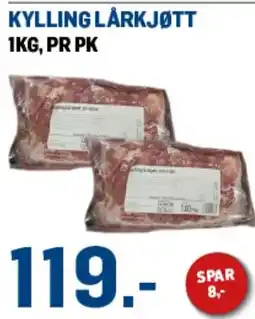 Price Lagerbutikk Kylling lårkjøtt tilbud