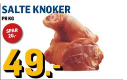 Price Lagerbutikk Salte knoker tilbud