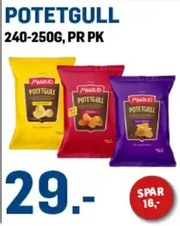 Price Lagerbutikk Marud Potetgull tilbud