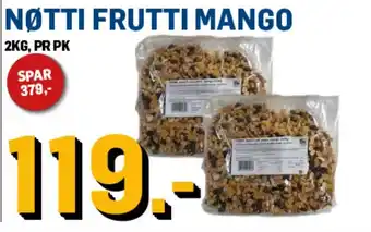 Nøttifrutti mango