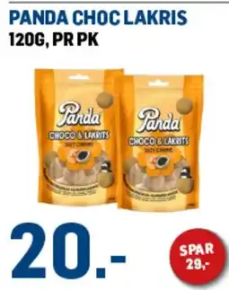 Price Lagerbutikk Panda Choco Lakris tilbud