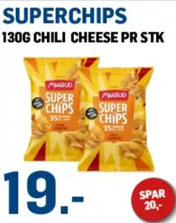 Price Lagerbutikk Madarud super chips chili cheese tilbud