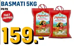 Price Lagerbutikk Maharani Basmati Rice tilbud