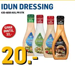 Price Lagerbutikk Idun dressing tilbud