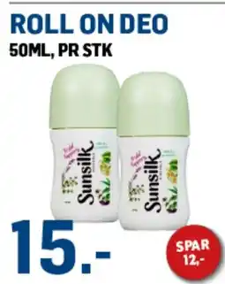 Price Lagerbutikk Sunsilk Roll On Deo tilbud