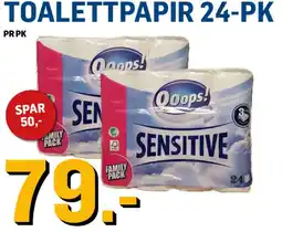 Price Lagerbutikk Ooops! toalettpapir tilbud