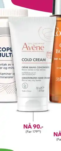 Apotek 1 Avène COLD CREAM tilbud