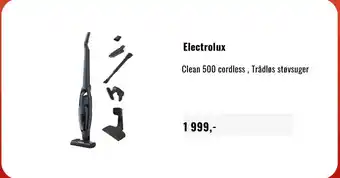 Electrolux Clean 500 cordless
