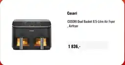 Skousen Cosori cosori dual basket 8.5-litre air fryer airfryer tilbud