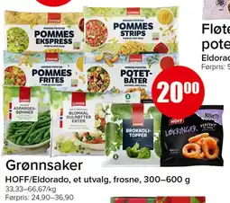Spar Hoff/Eldorado grønnsaker tilbud