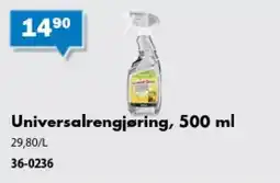 Biltema Universalrengjøring tilbud