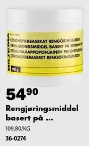 Hilti Rengjøringsmiddel basert på ...